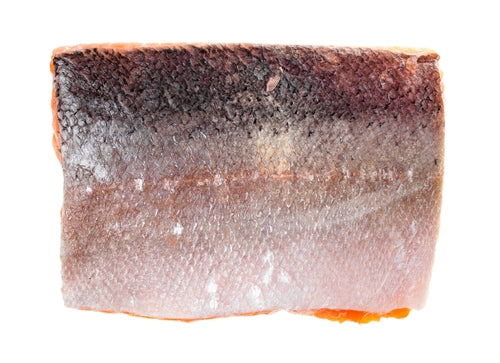 NZ King Salmon SKIN - Frozen, For Frying