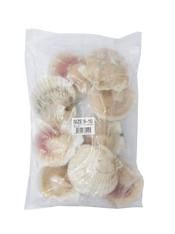 Japanese Scallop Half-shell - Frozen (9-10pc/1kg)