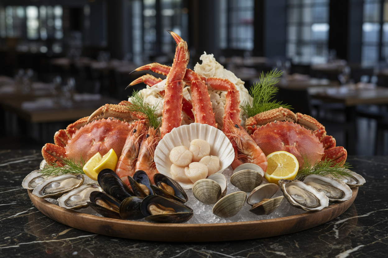 add in some scallops too