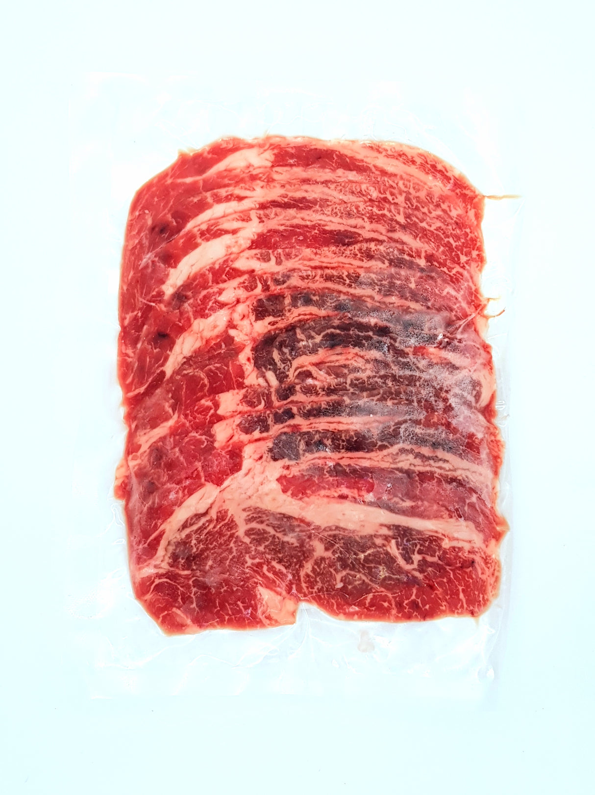 Our F1 Wagyu chuck eye roll (or simply "chuck eye") is one of the tastiest cuts of meats available. It has an extremely high marbling content unlike normal chucks. It not only has the familiar beefy taste and texture of Angus, but also the same buttery melt in your mouth experience we have all come to know and love about Wagyu!