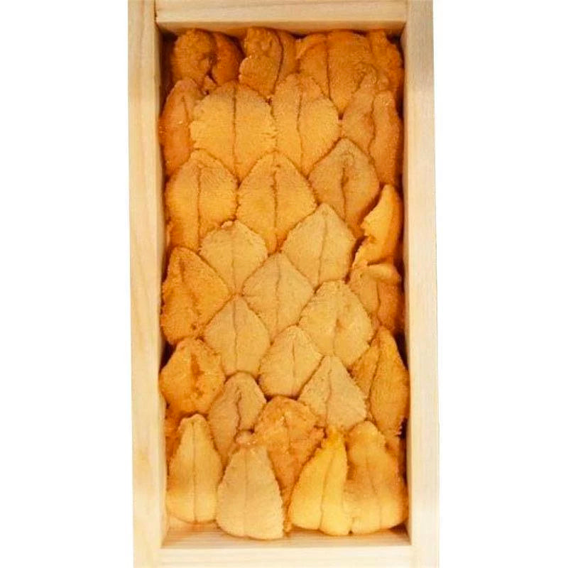 Aka uni is extremely dense and rich in flavour and is perfect for uni lovers who are looking for an intense uni experience. Many chefs use Aka uni when it is in season to showcase the burst of umami the Aka uni urchins have.