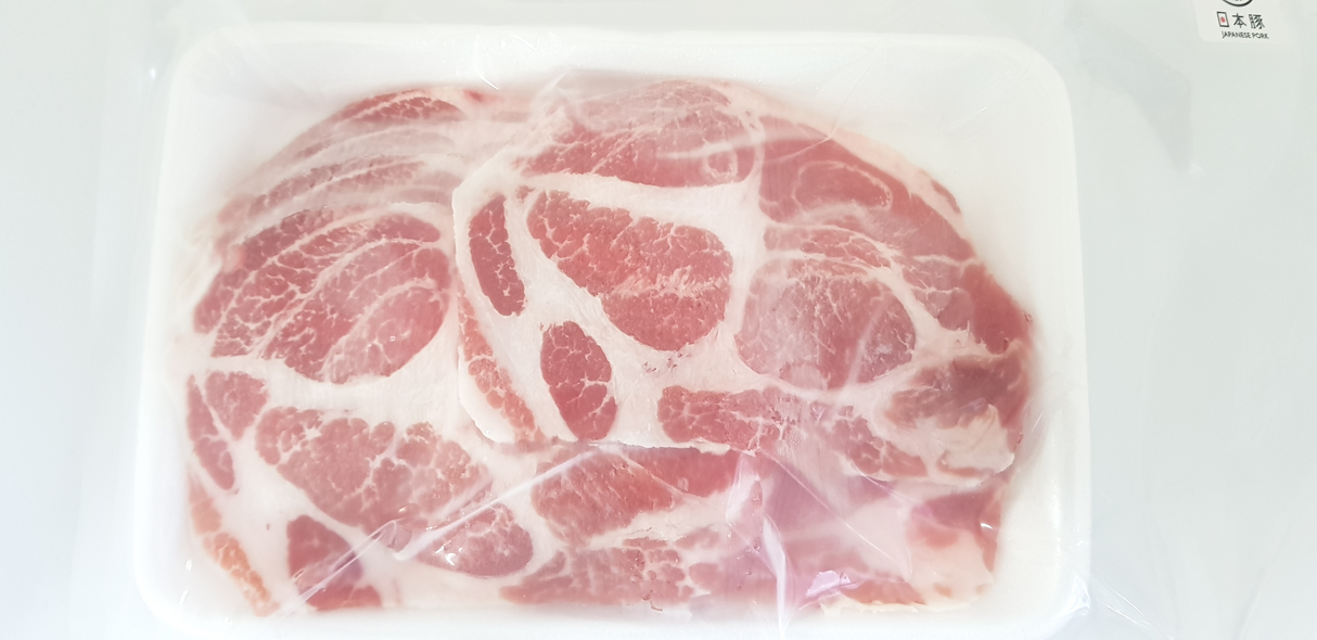 Hokkaido 'Yume no Daichi' Pork Collar - Shabu, Simmer, Stirfry (200g)