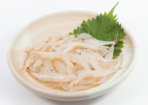 Frozen Whole Shiroebi, White Shrimp with shell (200g)