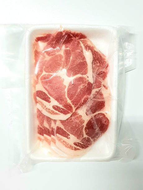 Hokkaido 'Yume no Daichi' Pork Collar - Shabu, Simmer, Stirfry (250g)