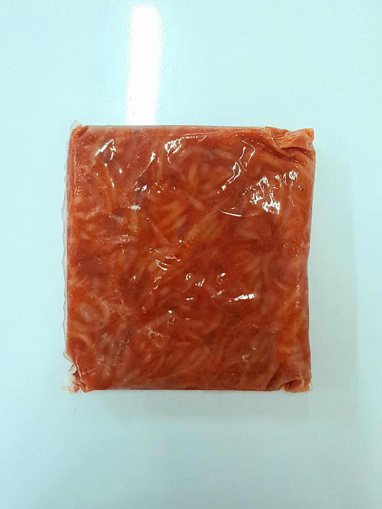 Marinated Ika Mentai, Flavored Japanese squid in famous Mentaiko sauce - Frozen (1kg)