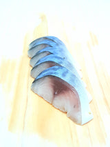 Sashimi Grade Japanese Shime Saba (Vinegar-ed Japanese Mackerel) - Frozen 140g