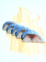 Sashimi Grade Japanese Shime Saba (Vinegar-ed Japanese Mackerel) - Frozen 140g