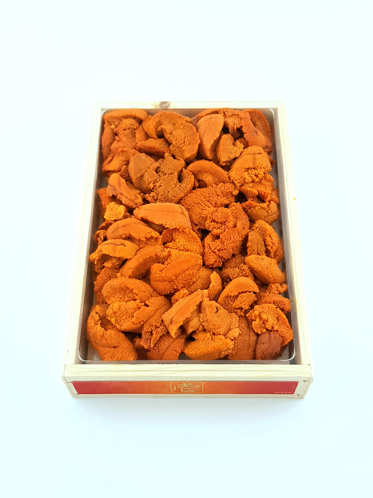 Shiki Singapore Delivery: Canadaian Uni, Bara Uni, Canadian Sea Urchin Roe, Bara Pattern, Criss Cross pattern, Uni Box, Uni Wooden Box, Uni 250g, Orange Seaurchin