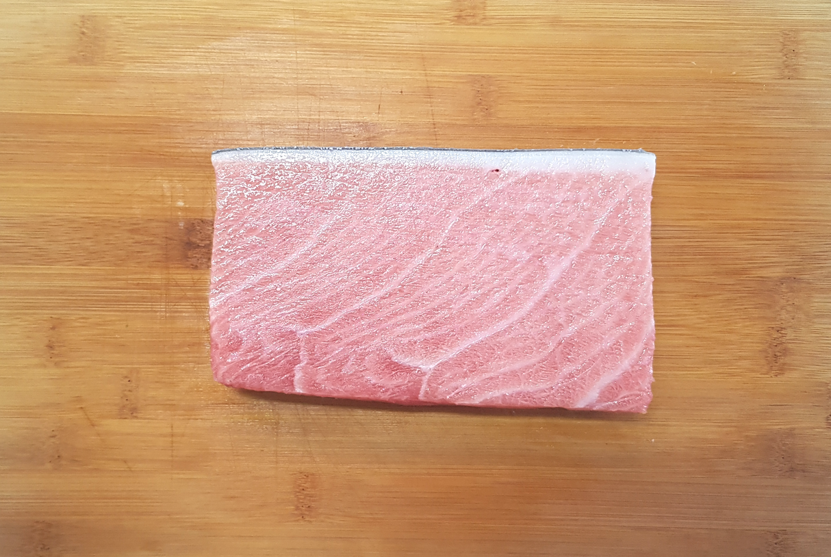 Sashimi Grade Tuna Chutoro block, Medium Fatty Tuna - Frozen (300-400g)