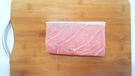 Sashimi Grade Tuna Chutoro block, Medium Fatty Tuna - Frozen (300-400g)