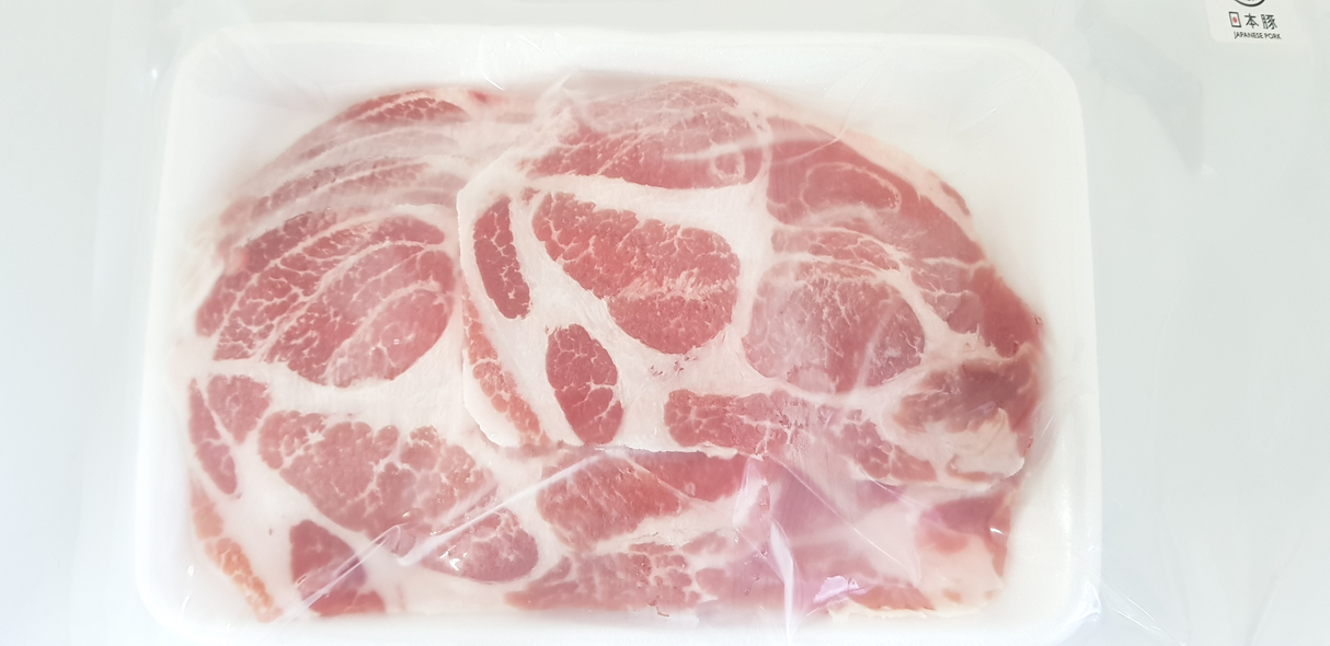 Hokkaido 'Yume no Daichi' Pork Collar - Shabu, Simmer, Stirfry (250g)